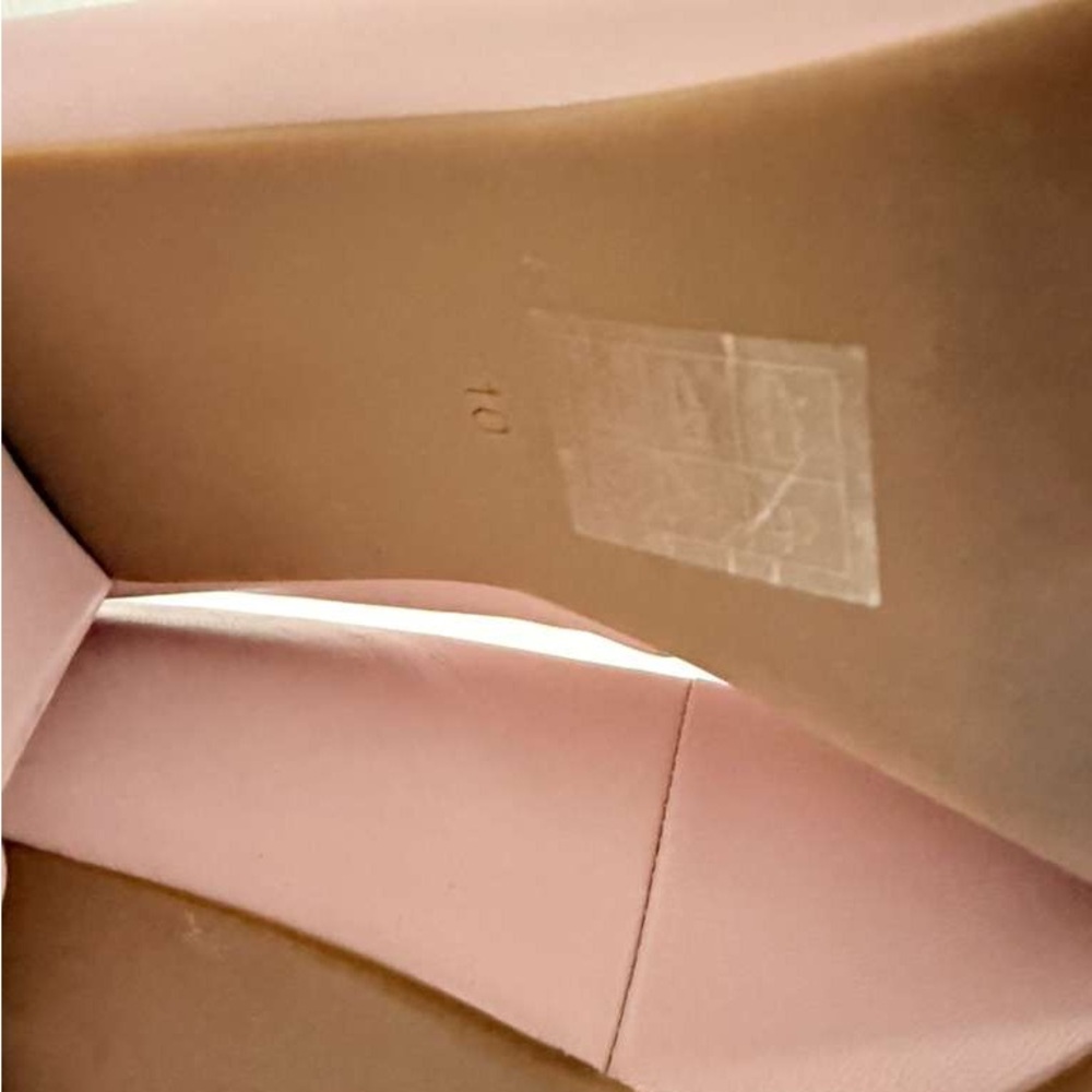 Tory Burch Pink Block Heel Shoes - Picture 10 of 10